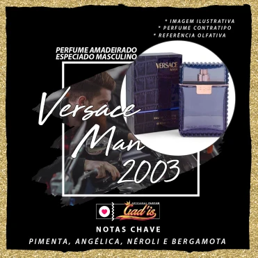 Perfume Similar Gadis 403 Inspirado em Versace Man 2003 Contratipo